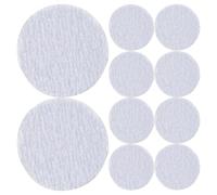 POPETPOP Eyebrow Sharpening Tool Silver 20pcs Dry Sanding Paper Pads for Manual Pencil Sharpening in Beauty Routine and On-the-go Use