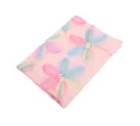 POPETPOP Fabric Book Sleeve Cover with Flower Pattern Book Protector for Notebooks and Journals Eco Friendly Wear Material for Students and Office Use