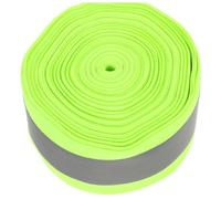 POPETPOP Fabric Polyester Reflective Green 1 Strip Roll on Sew