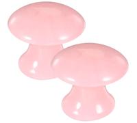 POPETPOP Face Massage Tools Unique Texture Mushroom Shaped Resin 2pcs with Ergonomic Design for Gentle Massage for Home Use and Gift Giving