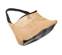 POPETPOP Fashionable Woven Shoulder Bag for Women Stylish Straw Beach Tote Bag Versatile Handbag for Daily Life Travel Parties Vacations Capacity for Essentials