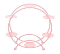 POPETPOP Ferris Wheel Shaped Display Shelf for Dolls and Collectibles Alloy Material with Smooth Polished Edges 360° All-round Display for Manual Model