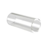 POPETPOP Finger Slide Bar Easy to Carry 60mm for Guitar and Ukulele Glass Producing Softer Harmonics Sounds White Colour for Electric, Acoustic, and Bass Guitars in Jazz and Blues