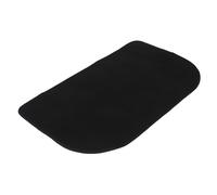 POPETPOP Fireplace Heat Resistant Mat 40x23.6 Inch Fireproof Half Round Hearth Rug for Protects Floors from Sparks and Hot Particles Home Interiors Indoor Use