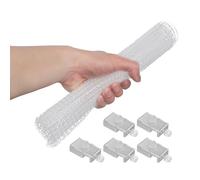 POPETPOP Fish Anti-jumping Net Aquarium Netting Cover for Fish Tank Acrylic Plastic Material Easy to Watch and Light Portable Design Random Style Practical