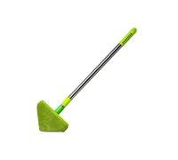 POPETPOP Fish Tank Cleaning Brush, Aquarium Glass Cleaners Triangle Scrubber Sponge Brush Algae Cleaning Kit Aquarium Algae Scrapers Long Handle Sponge Cleaner for Fish Tank Glass (Random Color)