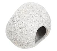 POPETPOP Fish Tank Decor Realistic Clay Cave for Fish Hideout Aquarium Decorations Fish Tank Accessories Shrimp Breeding House Aquarium Cave Decor Small Animal Hideaway