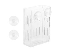 POPETPOP Fish Tank Holder Suitable for Fish Tank Landscape Acrylic with Double Cup Smooth Aquarium Decoration for Small Water and Aquatic Plants