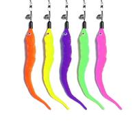 POPETPOP Fishing Rod Cat Teaser Cat Stick Interactive Play and Active Elastic Carbon Fiber Telescopic Design and Pet Play Random Color