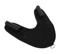 POPETPOP Fitness Abdominal Muscle Exercise Strap with Rubber Handles, High Load Back and Pull down Tension Band for Gym and Home Workout, Compatible with Ab Machine and Comprehensive