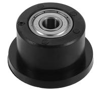 POPETPOP Fitness Equipment Roller Wheel, Adjustable Slide out Roller, Engineering Plastic Nylon, Black, Lightweight Exercise Machine Part for DIY Training at Home