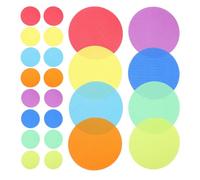 POPETPOP Floor Carpet Markers 36Pcs Colourful Circle Spots 8Cm for Preschool and Elementary Students Learning and Training