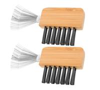 POPETPOP Flower Frog Tool Kit 2Pcs Cleaning Rake for Comb and Hairbrush Maintenance Soft Brush Cleaning for Japanese Style Floral Arranging
