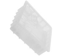 POPETPOP Flower Pot Mold Silicone Planter Mold Flexible Non-Stick White Unique Terrace Fields Shaped Simple Beautiful for Flower Pot Making DIY Crafts Suitable