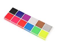 POPETPOP Fluorescent Face Paint Colors Body Paint Safe Greasepaint for Halloween Festivals and Parties Easy Application Makeup Pigment for All Skin