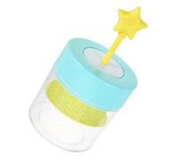 POPETPOP Foaming Body Wash Maker Pump, Plastic Shampoo and Face Wash Foamer with Automatic Rebound, Blue Star Bubble Maker for Cleansing and Skincare