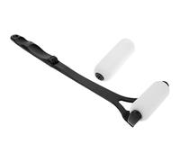 POPETPOP Foldable Back Lotion Applicator with Dual Rollers and Replacement Pads, Long Handle for Applying Body Lotion and Sun Cream, Designed for Senior Skin and Hard-to-Reach Areas