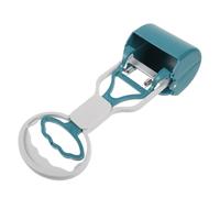 POPETPOP Foldable Handle Picker Dog Feces Scoop for All Breeds Sturdy Grabber Tool Avocado Effortless Waste Removal for Pets
