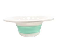 POPETPOP Foldable Home Bidet Basin for Women Portable Cleaning Bidet for Toilet Nursing Care Suitable for Pregnant Women and Relief White Green