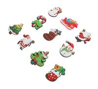 POPETPOP Fridge Magnets Will Not Scratch Fridge Surface Soft Pvc Magnetic Stickers 10pcs Christmas Delicate and Unique Design and Random Color for Refrigerator Decoration for Home