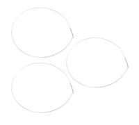 POPETPOP Front Load Washer Door Retainer Clip 3Pcs Stainless Steel Spring Wire Clamp 34Cm Suitable for Most Washing Machine Drum Seals