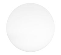 POPETPOP Frosted Milk Glass Globe Lamp Shade for E27 Full/Half Thread Ceiling Lights, 200mm Round Opal White Sphere Cover with Foam Packaging, Replacement Light Globe for Home and Bathroom