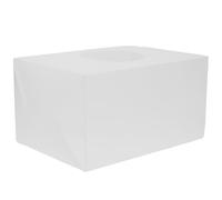 POPETPOP Frosted Raffle Box with Lock, Multi-purpose Lottery Ticket Holder and Donation Storage Container for Party, Meeting, and Event Ballot Use