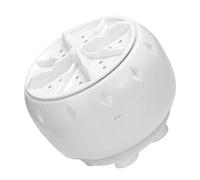 POPETPOP Fully Automatic Mini Ultrasonic Turbine Washing Machine Portable for College and Rv with USB Power and Compact Size for Household Use