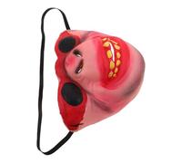 POPETPOP Funny Latex Dog Mouth Mask for Small Puppies, Halloween Pet Muzzle Costume, Carnival Animal Snout Mask for Party and Cosplay