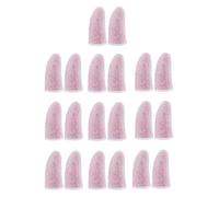 POPETPOP Gaming Finger Sleeves to Reduce Operational Errors 13 Pairs Carbon Fiber Mobile Game Finger Covers Lightweight Random Color for Playing Games