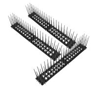 POPETPOP Garden Bird Spikes 3 Pack Pigeon Bird Deterrents for Roofs Long Lasting Cat Proof