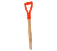 POPETPOP Garden Fork Replacement Handle Spade Handle for Digging Plastic and Wood D Shaped 19.65x3.73x1.57in Nonslip Surface Highstrength Material Gardening Tool