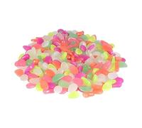 POPETPOP Garden Pebbles and Stones Fish Tank Air Stone Luminous Plastic Aquarium Decor