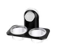 POPETPOP Gecko Feeder Ledge-Small Gecko Food Cups Suction Cup Reptile Feeder for Reptiles Food and Water Feeding (Suction Cup Type)