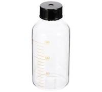 POPETPOP Glass Sample Vial Good Sealing Effect 150ml with Screw Cap, Leak-proof Laboratory Bottle for Experiment for Scientific Sample Storage