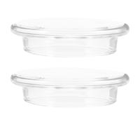 POPETPOP Glass Tea Kettle Lid Replacement with Precision Design and Versatile Use 2pcs for Tea Kettle and Cup for Camping and Parties