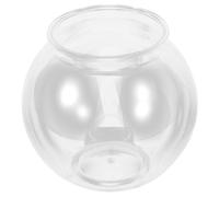 POPETPOP Goldfish Bowl Unique Fish Tank Miniature Automatic Air Containers Plant Kit Terrarium Aquarium Clear Portable Net Tanks Artificial Float Bubble Fish Bowls Water Feeder Plastic