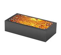 POPETPOP Graphite Metal Casting Mold for Refining Scrap Bars Designed for Thermal Stability in Laboratory and Industrial Applications 100X50X25Mm
