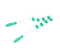 POPETPOP Green Hard Back and Neck Massage Stick Roller, Handheld Trigger Point Release Aid for Muscle and Self-Massage, Roller Massager and Arm Relaxation at Home