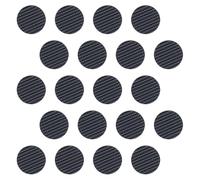 POPETPOP Guitar Stop Thin Small Grips Rubber and Pick Black 20pcs Holders Anti-slip Self-adhesive Dropping for Acoustic and Electric Guitars
