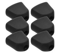 POPETPOP Guitar Tuning Peg Buttons for Improved Tuning Accuracy 6pcs Plastic and Metal Construction with Screws, Precision Engineered for Acoustic and Electric Guitars for Music