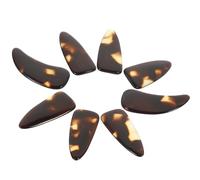 POPETPOP Guzheng Finger Nails Playing Accessories 8Pcs Sturdy Celluloid Material with Storage Box Suitable for Traditional Chinese Zither Practice and Stage Use