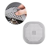 POPETPOP Hair Catcher Sink Drain Filter Tpr Anti-clogging Strainer Prevents Clogging and Objects Falling into Drain for Bathroom and Pool Use