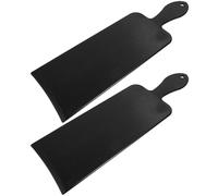 POPETPOP Hair Coloring Tool 2Pcs Plastic Large Bangs Concealer Highlighting Board for Professional Hair Tint Application
