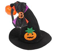 POPETPOP Halloween Costumes Set Pet Costume Party Props Pumpkin Hat Cosplay Accessories for Pet Fun