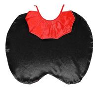 POPETPOP Halloween Dog Costume for Medium Dogs, Festive Devil Cape in Black and Red Polyester, Easy to Put and Clean, for Halloween and Christmas Holiday Festivities