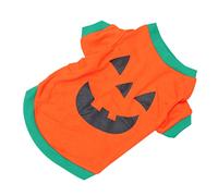 POPETPOP Halloween Pet Pumpkin Sweater Dog Costume Adorable Comfortable for Pet Photo Prop
