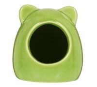POPETPOP Hamster Ceramic Hideout Summer Cooling Sand Bath Hideaway for Gerbils, Mice, Pigeons and Other Small Animals