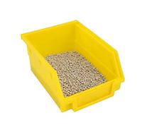 POPETPOP Hamster Sand Bathroom Large-Chinchilla Dust Bath Plastic Sand Bath Container Hamster Toilet/Bathtub/Sandbox-Random Color Size