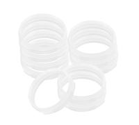 POPETPOP Hamster Tunnel Ring Kit Diy External Tube Ring 10pcs Plastic Hamster Tube Connector for Rat Tubes and Tunnels